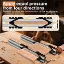 4-way Pressure Clamp Set