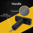 Drill-Powered Spray Can Paint Shaker Mixer Set