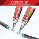 8-in-1 Wire Stripper Cutter with AC Voltage Detector