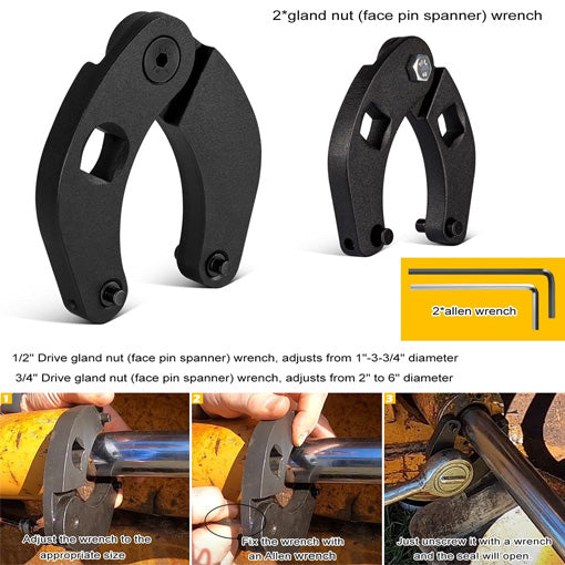 Hydraulic Cylinder Repair Tool Kit