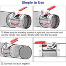HVAC Duct Manual Volume Backdraft Damper