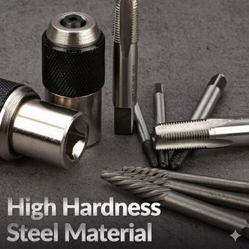 Ratcheting Tap Socket Set with Adjustable Jaws