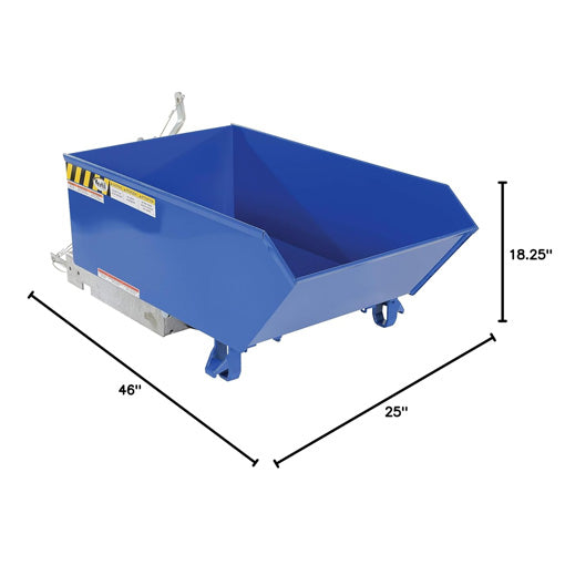 Self-Dumping Forklift Hopper