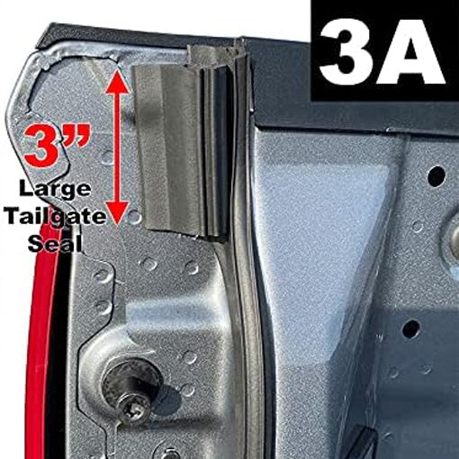 Tailgate Seal with Taper Seal