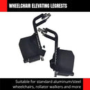 Wheelchair Elevating Legrests
