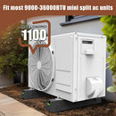 Heavy-Duty Condenser Rubber Floor Mount Base Kit