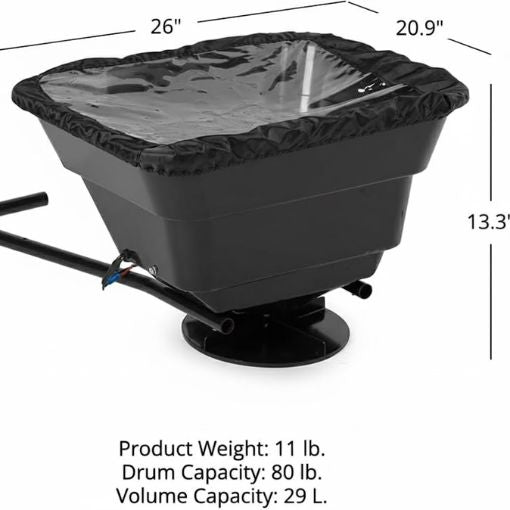 12 Volt ATV/UTV Broadcast Spreader