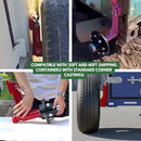 2-Pack Shipping Container 6-Lug Wheels Kit