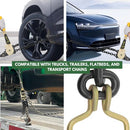 2-Pack Heavy Duty Ratcheting Chain Load Binder Kit