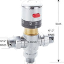 3-Way Thermostatic Water Mixing Valve