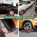 6000-Lbs Easy Car Wheel Dolly Jack Set