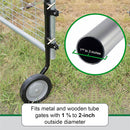 Anti-Sag Tall Farm Gate Wheel