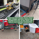 Bolt-on Auto Retractable Ratchet Straps