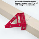 Carpenter Square Hole Scribing Ruler