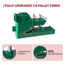 Clamp-on Tractor Bucket Hay Spear Attachment