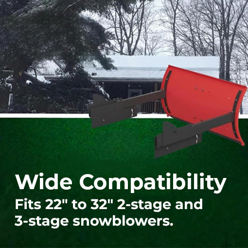 Snowblower Snow Plow Attachment Kit