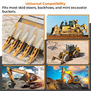 Skid Steer Bolt-on Trenching Bucket Teeth