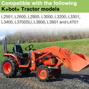 Tractor 3-Point Hitch Telescopic Stabilizer