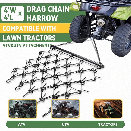 Heavy Duty Chain Drag Harrow