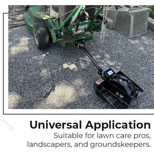 Lawn Mower Single-Wheel Sulky