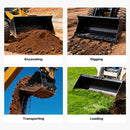 Heavy Duty Bolt-On Bucket Tooth Bar