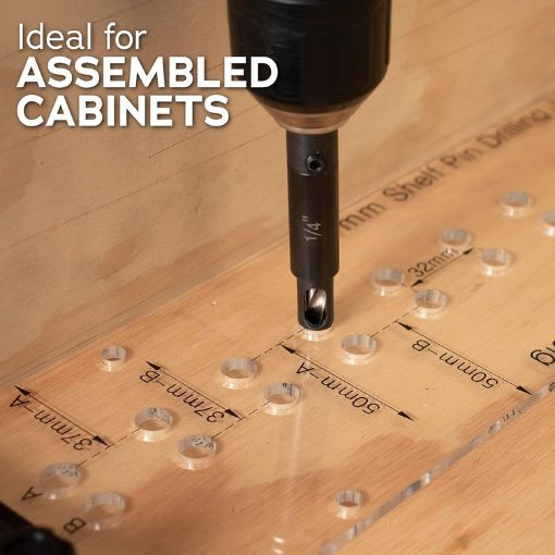 Dual Sided Shelf Pin Jig