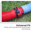 RV Drain Hose Coupler Valve Adapter