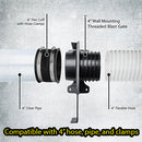 Wall Mounting Blast Gate with Bracket