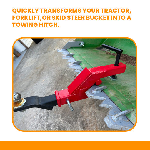 Clamp-On Trailer Hitch