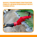 Clamp-On Trailer Hitch