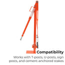 Heavy-Duty Manual Post and Stake Puller