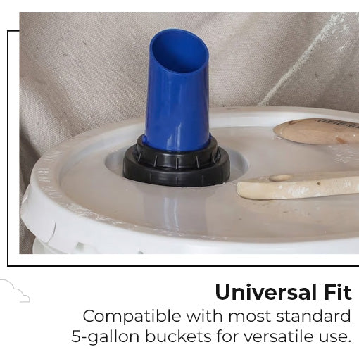 Mess-Free 5-Gallon Bucket Pour Spout