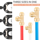 Push-to-Connect PEX Fitting Disconnect Tongs