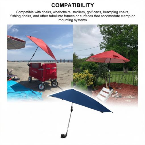 Adjustable Clamp-on Umbrella