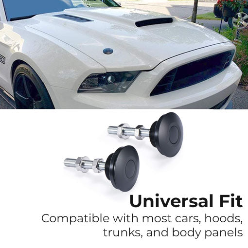 Universal Quick Release Latch Hood Pin Set