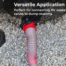 2 FT RV Sewer Compartment Hose