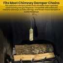 Fireplace Damper Open/Closed Sign