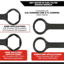 4-in-1 Water in Fuel Filter Sensor Wrench