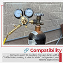HVAC Nitrogen Regulator with Hose