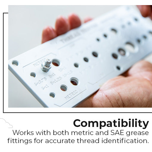 Grease Fitting Thread Tester