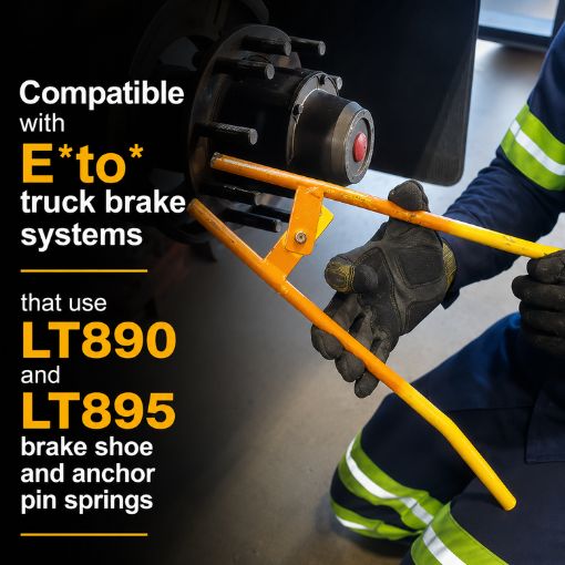 LT890 and LT895 Truck Brake Spring Removal Tool