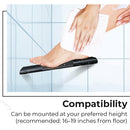 Shower Corner Foot Rest Bar
