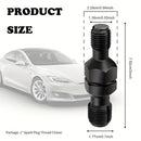 M14 M18 Dual-Ended Metric Spark Plug Thread Chaser Tool