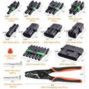 1/2/3/4/6 Pin Weatherpack Connectors Kit