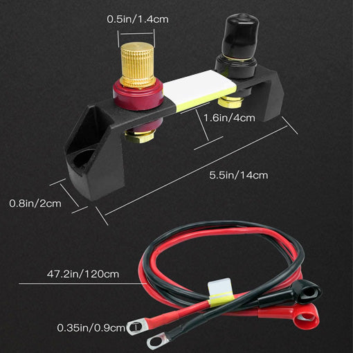Heavy-Duty Remote Battery Jump Post Kit