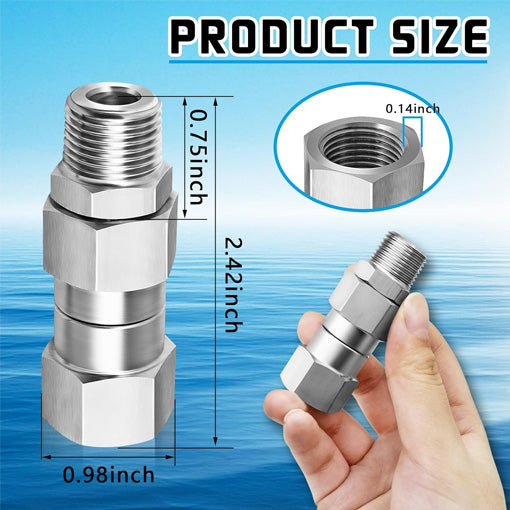 5000 PSI Pressure Washer Swivel