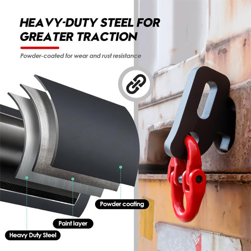 Shipping Container Chain Bridle Hooks with Butterfly Clamps