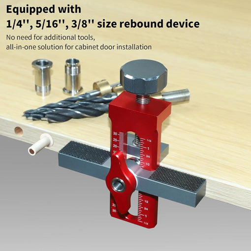 2-in-1 Adjustable Cabinet Door Installation Positioner