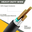 RV 30 Amp to 110 Adapter with Locking Connector