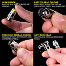 32-35 PSI Easy-to-Read Car Tire Pressure Indicator Caps